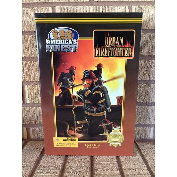 Americas Finest Urban Firefighter Action Figure 12” NEW IN BOX 21st Century Toys - Picture 1 of 6